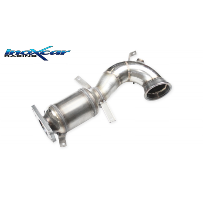 Tubo de sustitución del catalizador con catalizador metalico (Turbo Garrett) ABARTH 500 1.4 T-JET (135CV-160CV) 2008-- Ø 48 CABR