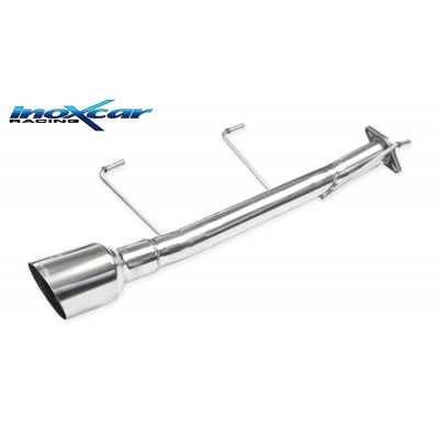 Escape trasero sin silenciador 1X102 RACING NISSAN JUKE 1.6 NISMO RS 2WD (218cv) 2016-- SIN homologacion Inoxcar