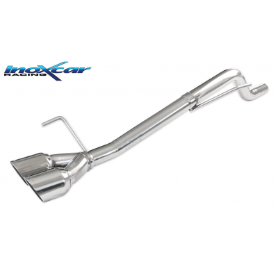 Escape trasero sin silenciador 2X80 RACING ALFA ROMEO MITO 1.4i (79cv) 2008-2012 Tubo Ø 50 SIN homologacion Inoxcar