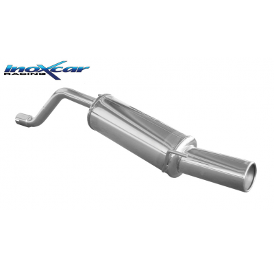 Escape trasero deportivo 1X102 ALFA ROMEO MITO 1.4i (79cv) 2008-2012 Tubo Ø 50 PENDIENTE de Homologacion Europea Inoxcar