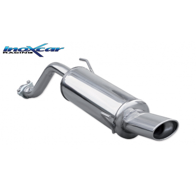 Escape trasero deportivo 1X120X80 ALFA ROMEO MITO 1.4i (79cv) 2008-2012 Tubo Ø 50 PENDIENTE de Homologacion Europea Inoxcar