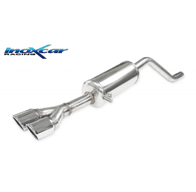 Escape trasero deportivo 2X80 X-RACE OPEL CORSA F 1.2i T (131cv) GS-Line 2020-- PENDIENTE de Homologacion Europea Inoxcar