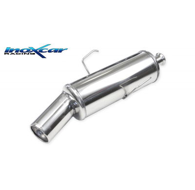 Escape trasero deportivo 1X102 CITROEN SAXO 1.4 (75CV) 1996-- CON Homologacion Europea Inoxcar