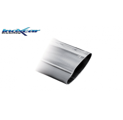 Escape trasero sin silenciador 1X100 RACING Salida Izq. + Dcha. VOLKSWAGEN GOLF 8 2.0 TDI (150cv) 2020-- Ø 55 SIN homologacion I