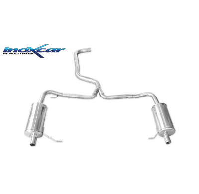 Silenciador trasero deportivo  Salida Izq. + Dcha. SKODA OCTAVIA RS 2.0 (245cv) 2020-- CON Homologacion Europea Inoxcar