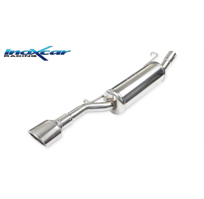 Escape trasero deportivo 1X120X80 AUDI A4 (Type B5) 1.8 (125CV) 1994-1999 CON Homologacion Europea Inoxcar