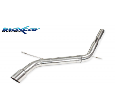 Escape trasero sin silenciador 1X80 RACING MINI COOPER 1.5 (136cv) 2014-- (Type F56) SIN homologacion Inoxcar