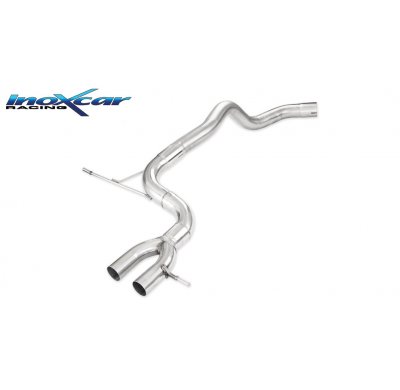 Escape trasero sin silenciador 2XCEN RENAULT MEGANE IV RS TROPHY 1.8T (300cv) con OPF 2019-- Inoxcar SIN HOMOLOGACION