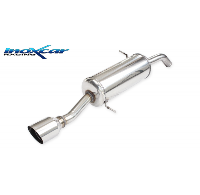 Escape trasero deportivo 1X100 RACING FORD FIESTA 8° serie (18) 1.5 TDCi (120cv) ST-Line 2018-- PENDIENTE de Homologacion E