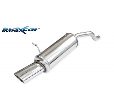 Escape trasero deportivo 1X120X80 RENAULT CLIO 4 900 (75cv) 2018- PENDIENTE de Homologacion Europea Inoxcar