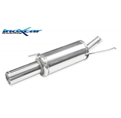 Escape trasero deportivo 1X80 RENAULT SUPER 5 1.2 (55CV) --1991 CON Homologacion Europea Inoxcar