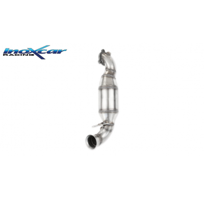 Tubo de reemplazo de catalizador con catalizador de metal 200 CPSI CITROEN DS3 1.6i 16V TURBO (155CV) 2010-- Ø 50 Inoxcar SIN HO