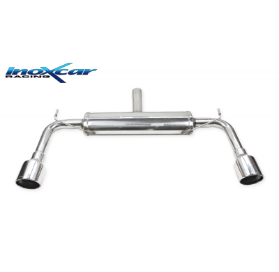 Escape trasero 1X110 X-RACE Salida Der. + Izq. ALFA ROMEO GIULIETTA 1750 Tbi (240cv) 2016--  VELOCE    Inoxcar V