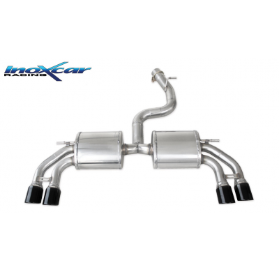 Escape trasero deportivo 2X80 X-RACE Salida Izq. + Dcha. BALCK EDITION AUDI A3 (Type 8V) SPORTBACK S3 2.0i TFSI (300cv) QUAT