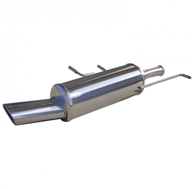 Escape trasero deportivo 1X120X80 CITROEN C4 1.4 16V (88CV) 2005-- CON Homologacion Europea Inoxcar