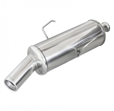 Escape trasero deportivo 1X80 CITROEN SAXO 1.6 8V (98CV) 1999-- CON Homologacion Europea Inoxcar