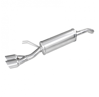 Escape trasero deportivo 2X80 RACING FIAT BRAVO / A (Type 182) 1.4 T-JET SPORT (150CV) 2007-- Ø 54 CON Homologacion Europea