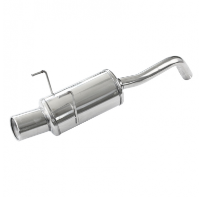 Escape trasero deportivo 1X102 FIAT 500 1.4 16V (100CV) 2007-- Ø 48 CON Homologacion Europea Inoxcar