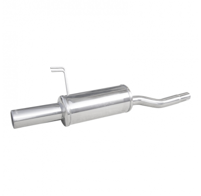 Escape trasero deportivo 1X80 FIAT PUNTO (Type 176) 90 1.2 (60CV) --1999 CON Homologacion Europea Inoxcar