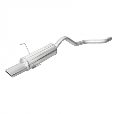 Escape trasero deportivo 1X120X80 FIAT PUNTO (Type 188) 1.8 16V HGT (131CV) 1999-2003 Ø 50 CON Homologacion Europea Inoxcar