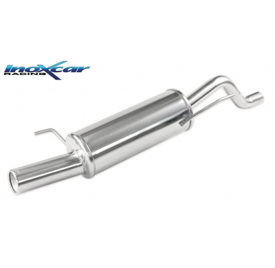 Escape trasero deportivo 1X80 FIAT GRANDE PUNTO (Type 199) 1.4 TURBO T-JET (120CV) 2007-- Ø 50 CON Homologacion Europea Inox