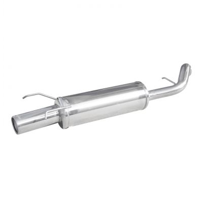 Escape trasero deportivo 1X80 FORD ESCORT RS 2000 (150CV) 1992-1996 Ø 55 CON Homologacion Europea Inoxcar