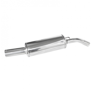 Escape trasero deportivo 1X80 FORD FIESTA 5° serie (02) 2.0 16V ST (150CV) 2005-- Ø 54 CON Homologacion Europea Inoxcar