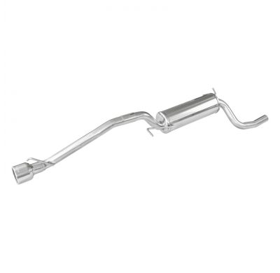 Escape trasero deportivo 1X102 FORD FOCUS 1° serie 1.6 16V (100CV) 1999-2004 Ø 48 CON Homologacion Europea Inoxcar