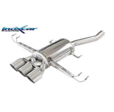 Escape trasero deportivo CEN 3X100 RACING HONDA CIVIC Type-R 2.0i (320cv) 2016-- Ø 70 PENDIENTE de Homologacion Europea Inox