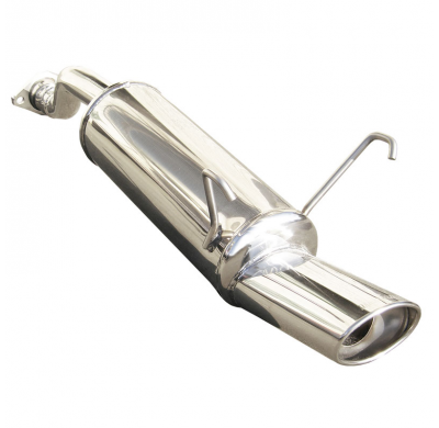 Escape trasero deportivo 1X120X80 HONDA INTEGRA TYPE-R 1.8 (190CV) 1998-2001 CON Homologacion Europea Inoxcar