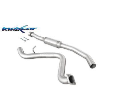 Tubo central con silenciador (60mm) SUBARU IMPREZA 4WD 2.5T WRX STI 08MY (300CV) 2008-- CON Homologacion Europea Inoxcar