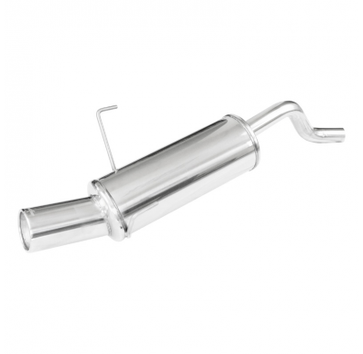 Escape trasero deportivo 1X102 LANCIA YPSILON 1.4 16V (95CV) 2006-- CON Homologacion Europea Inoxcar