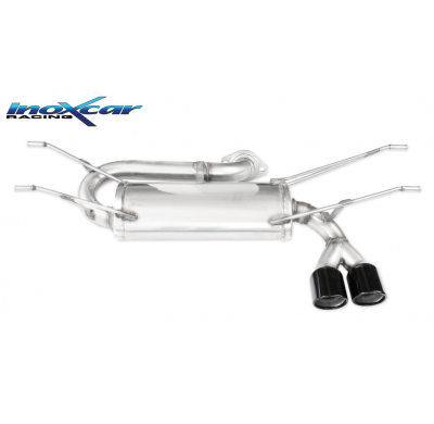 Escape trasero deportivo 2X80 X-RACE BLACK EDITION  MAZDA MX-5 1.5 (131cv) Cabrio 2017-- PENDIENTE de Homologacion Europea I