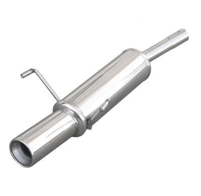 Escape trasero deportivo 1X102 OPEL ASTRA H (Type GTC) 1.9 CDTi (120CV) 2005-- CON Homologacion Europea Inoxcar