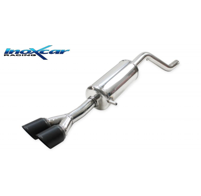 Escape trasero deportivo 2X80 BLACK CERAMIC OPEL CORSA F 1.2i T (131cv) GS-Line 2020-- PENDIENTE de Homologacion Europea Ino