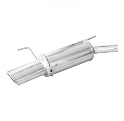 Escape trasero deportivo 1X120X80 OPEL TIGRA TWIN TOP 1.8 16V (125CV) 2005-- Ø 45 CON Homologacion Europea Inoxcar