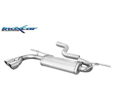 Escape trasero 2X80 RACING AUDI A3 (Type 8V) 1.5 TFSI (150cv) 2WD 2017-- Ø 55 Inoxcar PENDIENTE DE HOMOLOGACION