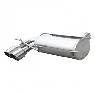 Escape trasero deportivo 2X80 RACING AUDI A3 (Type 8P) S3 2.0 TFSI (265CV) 2006-- Ø 65 CON Homologacion Europea Inoxcar