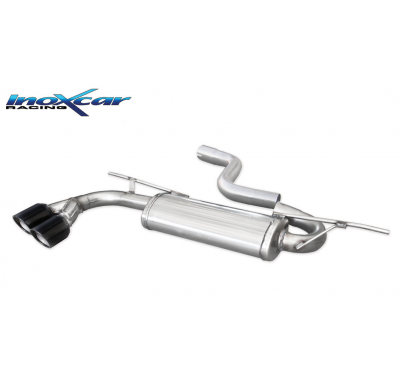 Escape trasero deportivo 2X80 X-RACE BLACK EDITION AUDI A3 (Type 8V) SPORTBACK 1.8 TFSI (180cv) 2WD 2013-- CON Homologacion