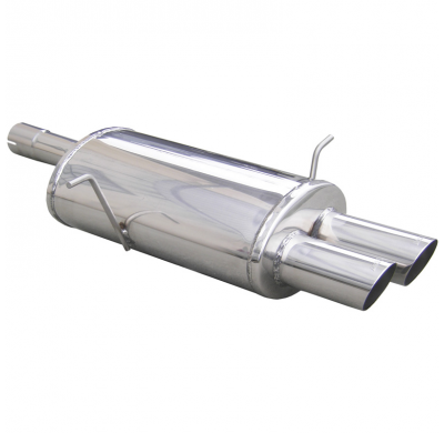 Escape trasero deportivo 2X80 RACING BMW E46 330i-Ci-Xi (230CV) 2000-- CON Homologacion Europea Inoxcar