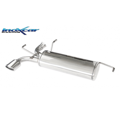 Escape trasero deportivo 1X120X80 PEUGEOT 206 RC 2.0 16V (177CV) --2006 diam. 63 CON Homologacion Europea Inoxcar