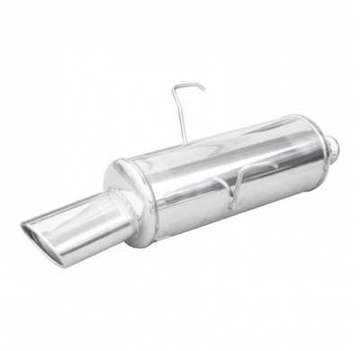 Escape trasero deportivo 1X120X80 PEUGEOT 106 2° serie 1.1 (60CV) 1996-2000 CON Homologacion Europea Inoxcar