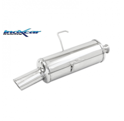 Escape trasero deportivo 1X90 RALLY PEUGEOT 106 2° serie 1.6 16V RALLYE / GTI / 1.6 16V 1996-2003 CON Homologacion Europea I