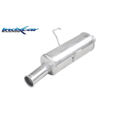 Escape trasero deportivo 1X76 Retrò Style PEUGEOT 106 2° serie 1.6 16V RALLYE / GTI / 1.6 16V 1996-2003 CON Homologacion Eur