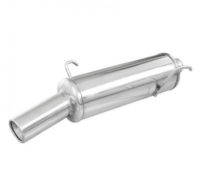 Escape trasero deportivo 1X80 PEUGEOT 206 1.9 D (70CV) 1998-2000 SIN homologacion Inoxcar