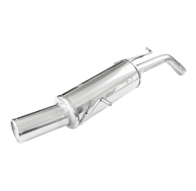 Escape trasero deportivo 1X102 PEUGEOT 207 1.6 16V THP (150CV) 2006-- Ø 50 CON Homologacion Europea Inoxcar