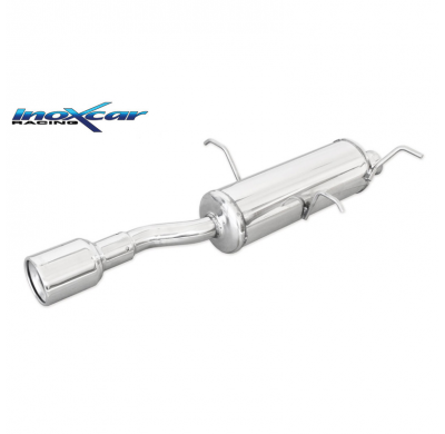 Escape trasero deportivo 1X102 PEUGEOT 306 2.0 16V CABRIO (133CV) 1997-- CON Homologacion Europea Inoxcar