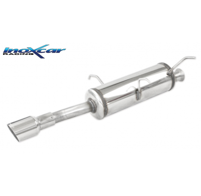 Escape trasero deportivo 1X90 RALLY PEUGEOT 306 2.0 16V CABRIO (133CV) 1997-- CON Homologacion Europea Inoxcar