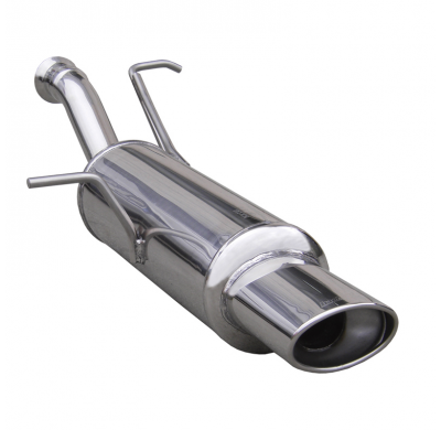 Escape trasero deportivo 1X120X80 PEUGEOT 307 2.0 16V (138CV) 2001-- CON Homologacion Europea Inoxcar