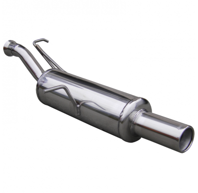 Escape trasero deportivo 1X80 PEUGEOT 307 1.4 16V (88CV) 2001-- CON Homologacion Europea Inoxcar